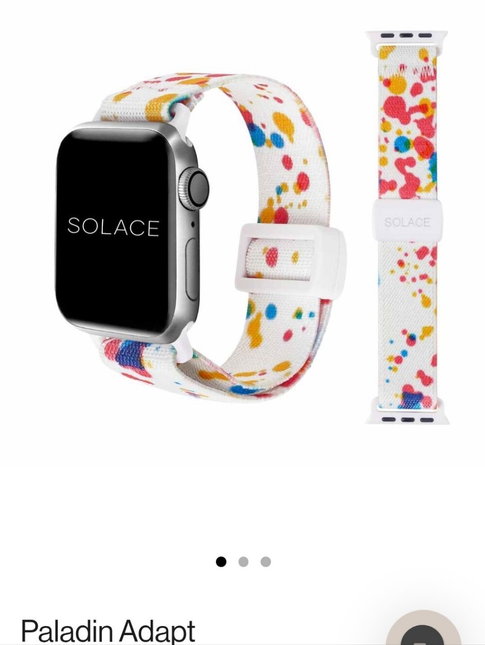 Solace Paladin Loop for Apple Smart Watch Band Paint Splatter